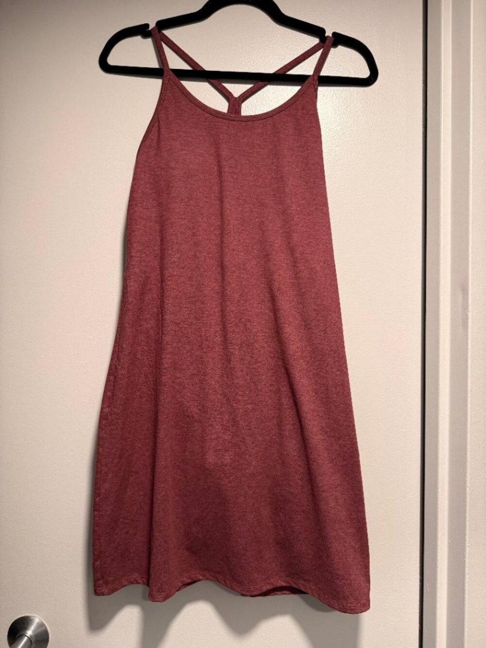 Kyodan Mauve Athletic Dress Built-In Shorts & Pockets M NWOT